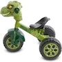 Miniatura de Prinsel Triciclo de T-Rex Trax Dinosaurio Montable para Niños, Verde, Modelo 1387, para Edades 2-5 Años, Altura 53 cm, Material Plástico y Metal