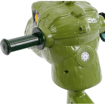 Imagen 5 de Prinsel Triciclo de T-Rex Trax Dinosaurio Montable para Niños, Verde, Modelo 1387, para Edades 2-5 Años, Altura 53 cm, Material Plástico y Metal