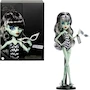 Miniatura de Monster High Skullector Frankie Stein x Barbie 80 Aniversario Muñeca de Colección, Modelo JHK28, Tamaño 10.5 Pulgadas, Edición Limitada Mattel Serie Skullector
