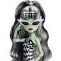Miniatura de Monster High Skullector Frankie Stein x Barbie 80 Aniversario Muñeca de Colección, Modelo JHK28, Tamaño 10.5 Pulgadas, Edición Limitada Mattel Serie Skullector