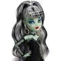 Miniatura de Monster High Skullector Frankie Stein x Barbie 80 Aniversario Muñeca de Colección, Modelo JHK28, Tamaño 10.5 Pulgadas, Edición Limitada Mattel Serie Skullector
