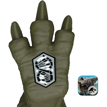 Imagen 5 de Mattel Jurassic World Rebirth Gigantic Thrashers Tyrannotitian Dinosaur Action Figure Toy, Model JCL75, Grey, 13.4 Ounces, for Ages 4 Years and Up