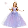 Miniatura de Muñeca de Moda Deluxe Enchanting Glinda de Wicked: For Good, Universal Pictures Mattel, Modelo JFM13, Rosa con Vestido de Organza Brillante, Tamaño 11.5 Pulgadas, Serie Wicked, para Niñas de 6 Años y Adelante