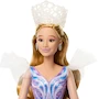 Miniatura de Muñeca de Moda Deluxe Enchanting Glinda de Wicked: For Good, Universal Pictures Mattel, Modelo JFM13, Rosa con Vestido de Organza Brillante, Tamaño 11.5 Pulgadas, Serie Wicked, para Niñas de 6 Años y Adelante