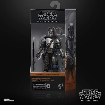 Imagen 3 de Star Wars The Black Series The Mandalorian (Mines of Mandalore) Figura de Acción Coleccionable de 15 cm, Modelo G0365, Serie The Mandalorian, +4 Años
