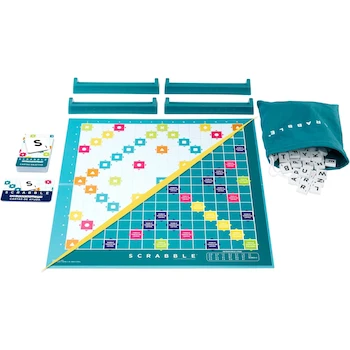 Imagen 3 de Hasbro Scrabble Juego de Mesa 2 en 1 Clásico y Together, Tablero Reversible, Modelo B0CW3SBJ48, para 2-4 Jugadores, Niños de 8 Años en Adelante
