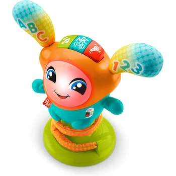 Imagen 4 de Fisher-Price DJ Bouncy Salta y Aprende, Juguete para Bebés de 9-36 Meses, Modelo HFT76, Color Multicolor, Dimensiones 33x28x19 cm, Peso 1.24 kg
