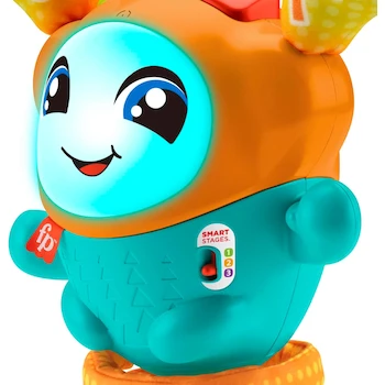 Imagen 5 de Fisher-Price DJ Bouncy Salta y Aprende, Juguete para Bebés de 9-36 Meses, Modelo HFT76, Color Multicolor, Dimensiones 33x28x19 cm, Peso 1.24 kg