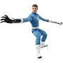 Miniatura de Marvel Legends Series Mister Fantastic Figura de Acción de 15 cm, Los 4 Fantásticos: Primeros Pasos, Colección Retro, Escala 6 Pulgadas, Articulada, Color Azul, Modelo F4454, Hasbro