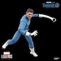 Miniatura de Marvel Legends Series Mister Fantastic Figura de Acción de 15 cm, Los 4 Fantásticos: Primeros Pasos, Colección Retro, Escala 6 Pulgadas, Articulada, Color Azul, Modelo F4454, Hasbro