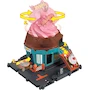 Miniatura de Hot Wheels City Pista de Juguete Heladería HTN77 Set con 1 Auto a Escala 1:64 Serie Downtown Ice Cream Swirl para Niños de 3 Años en Adelante
