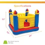 Miniatura de Intex 48259NP Jump-O-Lene Castillo Inflable Bouncer Multicolor, 175 x 175 x 135 cm, para Edades 3-6 Años, Capacidad Máxima 54 kg (hasta 2 Niños), Serie Jump-O-Lene