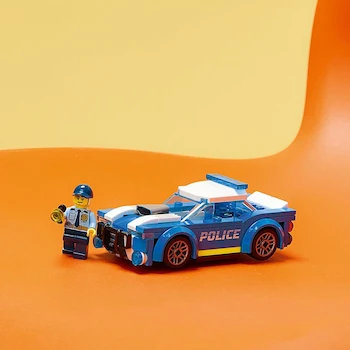 Imagen 4 de LEGO City Police Car 60312 Auto de Policía Set de Construcción Juguete con Minifigura de Oficial (94 Piezas) para Niños a Partir de 5 Años