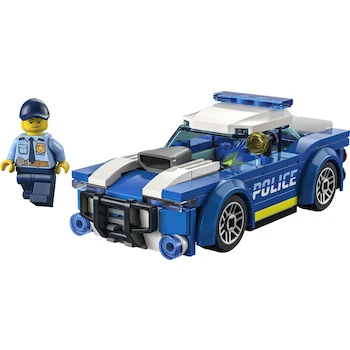 Imagen 5 de LEGO City Police Car 60312 Auto de Policía Set de Construcción Juguete con Minifigura de Oficial (94 Piezas) para Niños a Partir de 5 Años