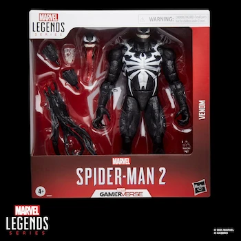 Imagen 2 de Marvel Legends Series Gamerverse Venom Figura de Acción Coleccionable a Escala de 15 cm del Videojuego Spider-Man 2