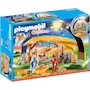 Miniatura de Playmobil Nacimiento Belén Iluminado con Establo Pesebre María José Niño Jesús Ángel Animales Linterna Modelo 5588 Christmas