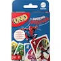 Miniatura de Mattel Games UNO Marvel Spider-Man, Juego de Cartas Multicolor, Serie The Amazing Spider-Man, 112 Cartas, Tamaño Estándar, para 2-10 Jugadores, Edad 7+ Años, Original Mattel, ASIN B0CD3197RV