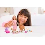 Miniatura de Barbie Sisters & Pets Set de Juego Cachorros Recién Nacidos HCK75, Muñeca Rubia de 11.5 Pulgadas, Perrita Embarazada, 3 Cachorros Sorpresa, Accesorios Multi-Color de Cuidado, para Niñas de 3 Años en Adelante