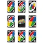 Miniatura de Mattel Games UNO All Wild Juego de Cartas, Serie UNO All Wild, Modelo HHL33, Baraja de 112 Cartas