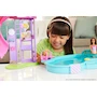 Miniatura de Barbie Set de Juego Piscina de los Sueños, Modelo JFP01, Serie de los Sueños, para Niñas de 3 Años en Adelante, Más de 20 Piezas y Accesorios, Altura 20.67 Pulgadas, Fabricante Mattel