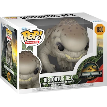 Imagen alusiva al producto Funko Pop! Movies: Jurassic World Rebirth - Distortus Rex #1800 - Figura de Vinilo Coleccionable de Aprox. 4.9 Pulgadas - Mercancía Oficial