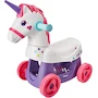 Miniatura de Prinsel Modelo 1715 Montable Roller Unicornio Serie Montables + Correpasillos, Tamaño 47 cm Alto x 52 cm Largo x 38 cm Ancho, Capacidad 20 kg, Colores Rosa, Blanco, Morado