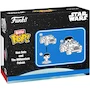Miniatura de Funko Bitty Pop! Ride: Star Wars - Han Solo with The Millennium Falcon #321 Vinyl Collectible Figures (approximately 1.9-2.3 cm tall)