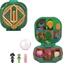 Miniatura de Wicked Polly Pocket Collector Set de Colección Compacto JFV04, 3 Muñecas Micro (Glinda, Elphaba, Mago), 2 Accesorios Temáticos, Inspirado en Shiz y Ciudad Esmeralda, Multicolor, para 4+ Años, Escala 1:12