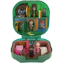 Miniatura de Wicked Polly Pocket Collector Set de Colección Compacto JFV04, 3 Muñecas Micro (Glinda, Elphaba, Mago), 2 Accesorios Temáticos, Inspirado en Shiz y Ciudad Esmeralda, Multicolor, para 4+ Años, Escala 1:12