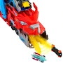 Miniatura de Hot Wheels City Pista de Juguete Súper Remolque con Dos Dragones Épicos y Dos Vehículos a Escala 1:64 para Niños de 4 Años en Adelante