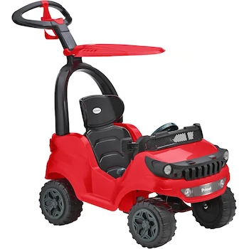 Imagen de referencia para Prinsel Push Car Adventure MAX Boy, Color Rojo, Edad Recomendada 1-5 Años, Capacidad Máxima 25 kg, Dimensiones 108 x 113 x 59 cm, Peso 6.94 kg
