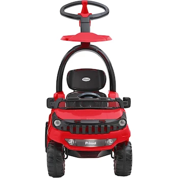 Imagen 2 de Prinsel Push Car Adventure MAX Boy, Color Rojo, Edad Recomendada 1-5 Años, Capacidad Máxima 25 kg, Dimensiones 108 x 113 x 59 cm, Peso 6.94 kg