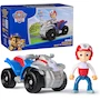 Miniatura de Paw Patrol, Quad de Ryder, vehículo de Juguete con Figura de acción Coleccionable, Juguetes respetuosos con el Medio Ambiente para niños y niñas a Partir de 3 años, Modelo 6071588, 14.3x7.62x9.53cm, 150g