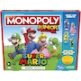 Miniatura de Hasbro Gaming Monopoly Junior Super Mario - Juego de Mesa Edición Especial, Modelo F4817, ASIN B09D44P9HK, para 2-4 Jugadores desde 5 Años, Incluye 1 Tablero, 2 Dados, 4 Tokens de Personaje, 4 Tarjetas de Personaje, Accesorios e Instructivo en Español