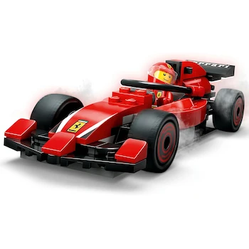 Imagen 5 de LEGO City 60443 Parada en Pits de F1 y Equipo de Mecánicos con Auto Ferrari Rojo, Set de Construcción de 322 Piezas, Serie City, para Niños de 6 Años o Más, Dimensiones 8 cm Alto x 14 cm Ancho x 5 cm Profundo