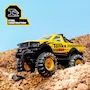 Miniatura de Camión de Juguete Tonka Steel Classics 4x4 Pick Up Amarillo, Serie Steel Classics, Modelo 6034, Tamaño 13 pulgadas de largo