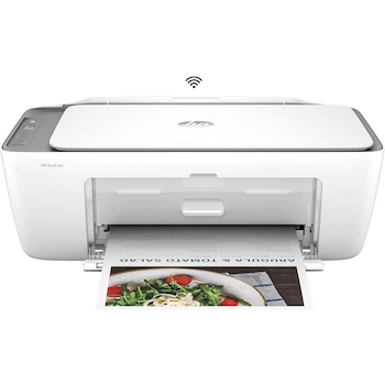 Imagen alusiva al producto HP Impresora Multifuncional DeskJet Ink Advantage 2875e Todo-en-Uno Inyección Térmica de Tinta Color WiFi Modelo 588S4A