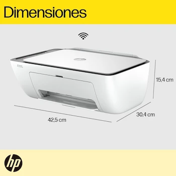 Imagen 4 de HP Impresora Multifuncional DeskJet Ink Advantage 2875e Todo-en-Uno Inyección Térmica de Tinta Color WiFi Modelo 588S4A