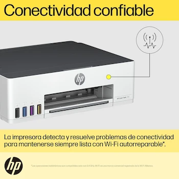 Imagen 3 de HP Impresora Smart Tank 210 con Sistema de Tinta Continua a Color Modelo 3D4L3A