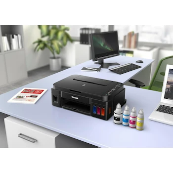 Imagen 4 de Canon PIXMA G3110 Impresora Multifuncional de Inyección de Tinta Continua a Color con Tanques de Tinta Recargables Negro