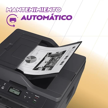 Imagen 5 de Brother Impresora Multifuncional Láser Monocromática 3 en 1 DCP-L2540DW Color Negro