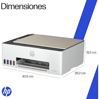 Imagen 4 de HP Impresora Multifuncional Smart Tank 523 Todo en Uno Color con Sistema de Tanques de Tinta Continua Modelo 4A8S2A