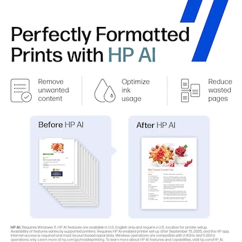 Imagen 3 de HP DeskJet 2855e Impresora Todo en Uno Inalámbrica de Inyección de Tinta a Color con Escáner y Copiadora Blanca, Mejor para el Hogar, 3 Meses de Instant Ink Incluidos, Modelo 588S5A