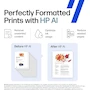 Miniatura de HP DeskJet 2855e Impresora Todo en Uno Inalámbrica de Inyección de Tinta a Color con Escáner y Copiadora Blanca, Mejor para el Hogar, 3 Meses de Instant Ink Incluidos, Modelo 588S5A