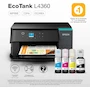 Miniatura de Epson EcoTank L4360 Impresora Multifuncional de Inyección de Tinta con Tanques de Tinta Continua a Color Negra