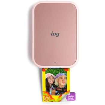 Imagen de referencia para Canon IVY 2 Mini Impresora Fotográfica Portátil Compacta Inalámbrica Bluetooth Color Rosa Blush Pink Impresiones 2x3 Sticky-Back