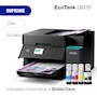 Miniatura de Epson Impresora Multifuncional a Color Inalámbrica con Sistema de Tanque de Tinta EcoTank L6370 Negra con Conectividad Ethernet Modelo C11CL43301 Serie L