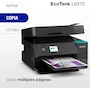 Miniatura de Epson Impresora Multifuncional a Color Inalámbrica con Sistema de Tanque de Tinta EcoTank L6370 Negra con Conectividad Ethernet Modelo C11CL43301 Serie L