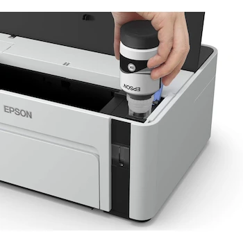 Imagen 3 de Epson EcoTank M1120 Impresora Monocromática Inalámbrica Blanco y Negro Tanque de Tinta Modelo C11CG96301 Gris