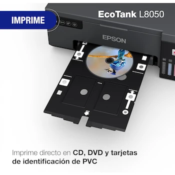 Imagen 5 de Epson EcoTank L8050 Impresora Fotográfica a Color de Tanques de Tinta de 6 Colores A4 Negra Modelo L8050 Serie EcoTank